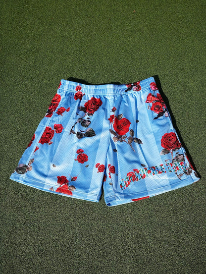 Not Humble Club Blue Rose Shorts