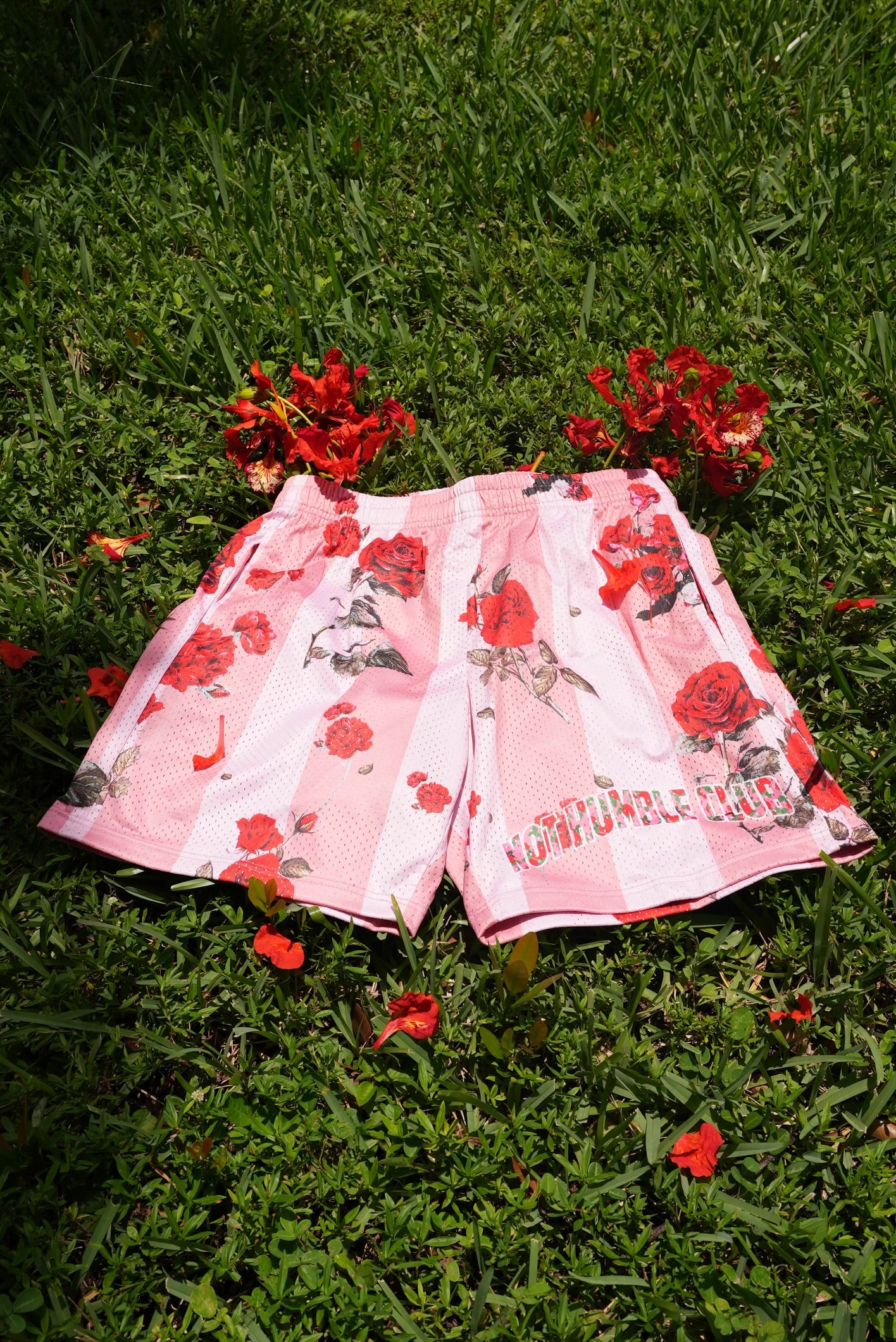 Not Humble Club Pink Rose Shorts